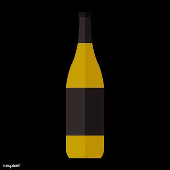 Simple illustration of a bottled drink | Free stock vector - 250486