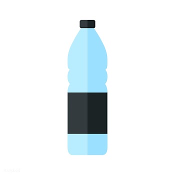 Simple illustration of a bottled drink | Free stock vector - 250559