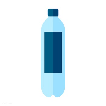 Simple illustration of a bottled drink | Free stock vector - 250588