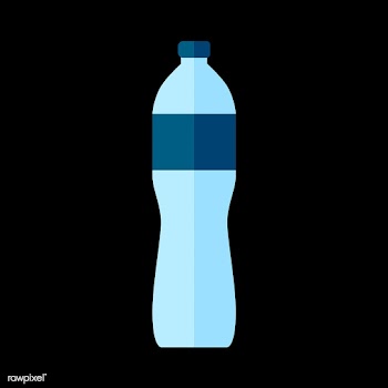 Simple illustration of a bottled drink | Free stock vector - 250589