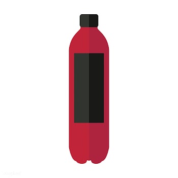 Simple illustration of a bottled drink | Free stock vector - 250631