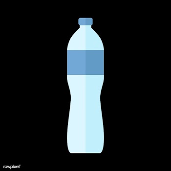 Simple illustration of a bottled drink | Free stock vector - 250703