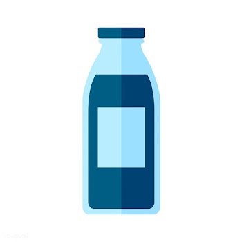 Simple illustration of a bottled drink | Free stock vector - 250708