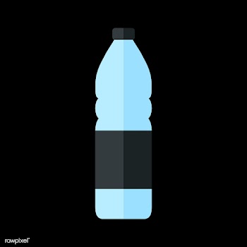 Simple illustration of a bottled drink | Free stock vector - 250768