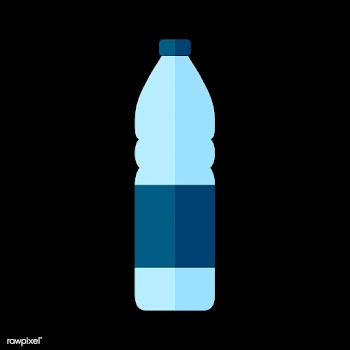 Simple illustration of a bottled drink | Free stock vector - 250810