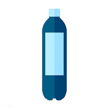 Simple illustration of a bottled drink | Free stock vector - 250812