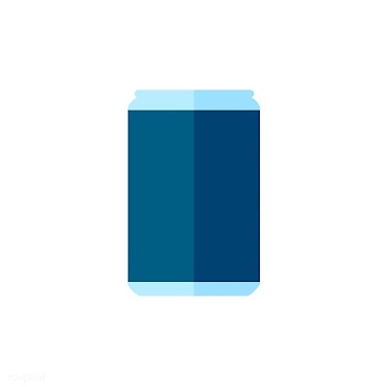 Simple illustration of a can of drink | Free stock vector - 250805
