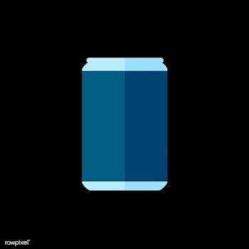 Simple illustration of a canned drink | Free stock vector - 250525