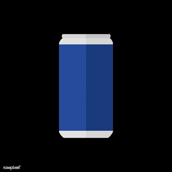 Simple illustration of a canned drink | Free stock vector - 250628