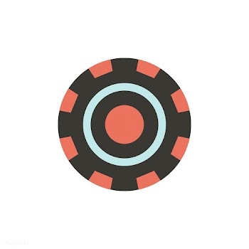 Simple illustration of a casino chip | Free stock vector - 44181
