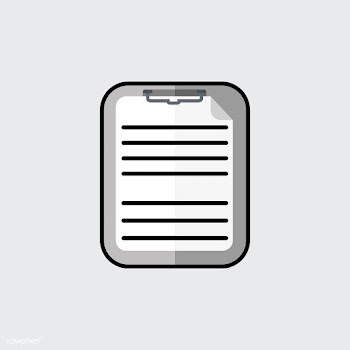 Simple illustration of a clipboard | Free stock vector - 251031