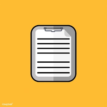 Simple illustration of a clipboard | Free stock vector - 251081