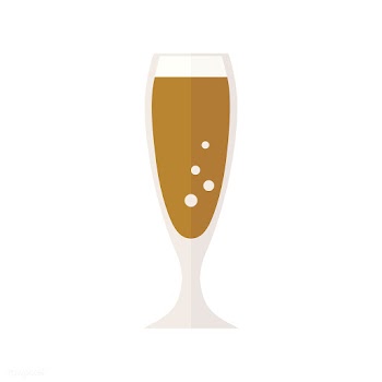 Simple illustration of a glass of drink | Free stock vector - 250567