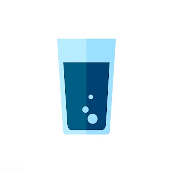 Simple illustration of a glass of drink | Free stock vector - 250595