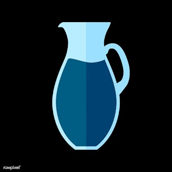 Simple illustration of a jug of drink | Free stock vector - 250511