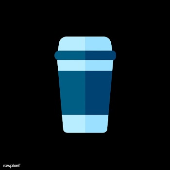 Simple illustration of a takeaway drink | Free stock vector - 250369