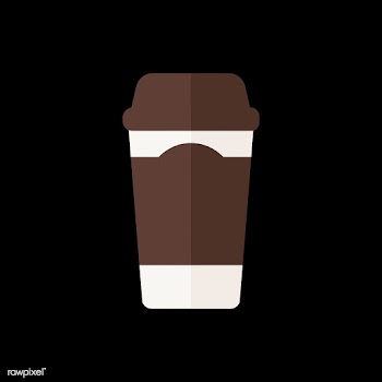 Simple illustration of a takeaway drink | Free stock vector - 250436