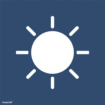 Simple illustration of abstract sun | Free stock vector - 457727