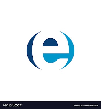 simple letter e consulting template