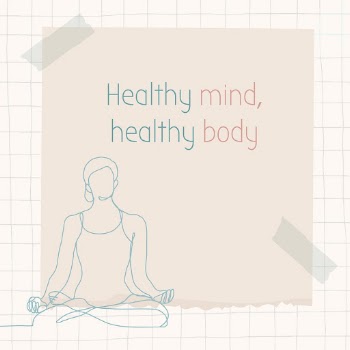 Simple life quote template, healthy | Free Vector Template - rawpixel