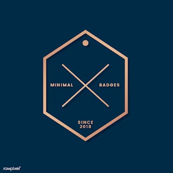 Simple minimal badge | Free stock vector - 553494