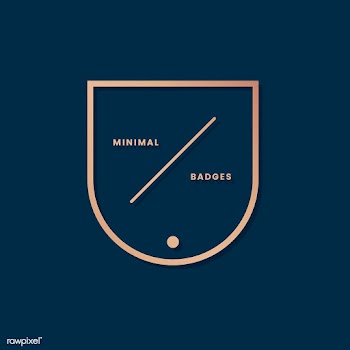 Simple minimal badge | Free stock vector - 553496