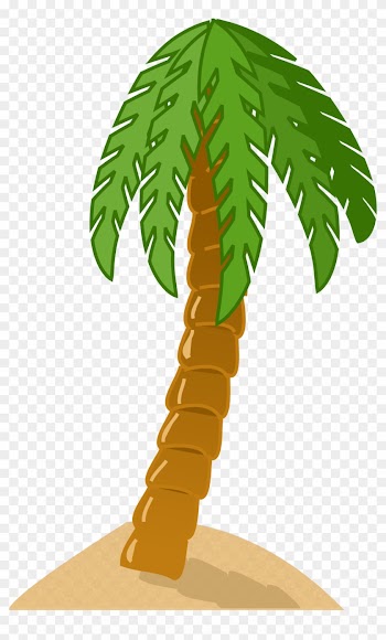 Simple Palm Tree Vector - Palm Tree Clip Art