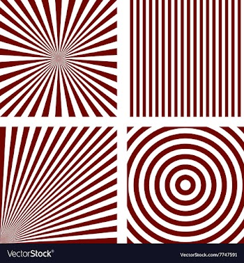 Simple purple striped pattern background set vector image