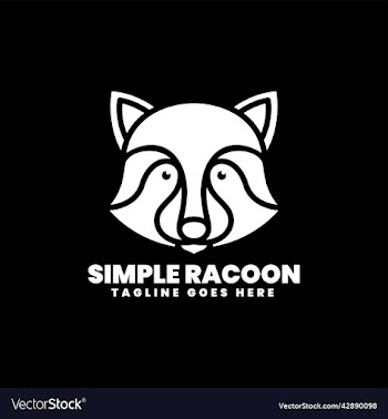 simple racoon