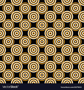 Simple repeating pattern - circle background vector image