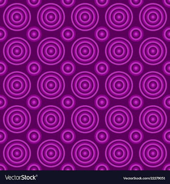 Simple repeating pattern - circle background vector image