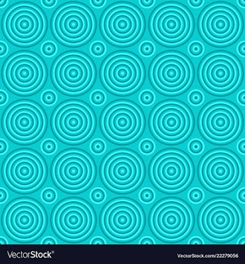 Simple repeating pattern - circle background vector image