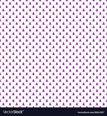 Simple repeating stylized pine tree pattern vector image