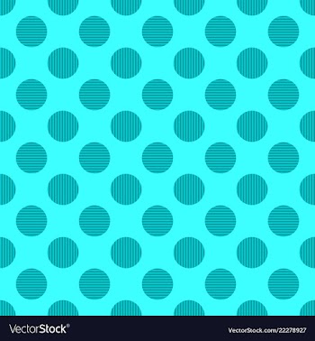 Simple seamless circle pattern background vector image
