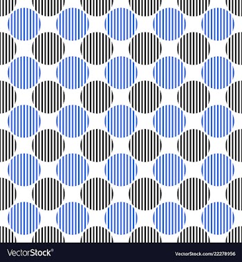 Simple seamless pattern - circle background vector image