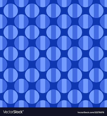 Simple seamless pattern - circle design background vector image