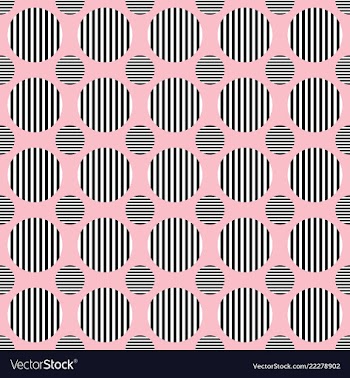 Simple seamless pattern - circle design background vector image