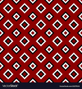 Simple seamless square pattern background design vector image