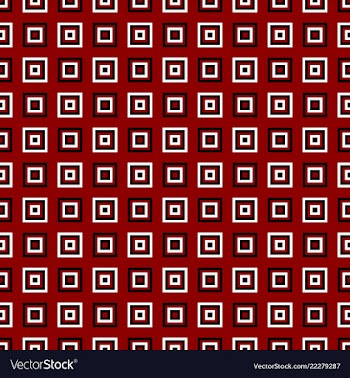 Simple seamless square pattern background design vector image