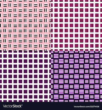 Simple seamless square pattern background design vector image