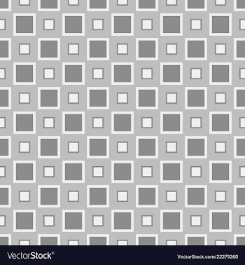 Simple seamless square pattern design background vector image
