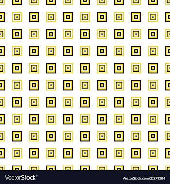 Simple seamless square pattern design background vector image