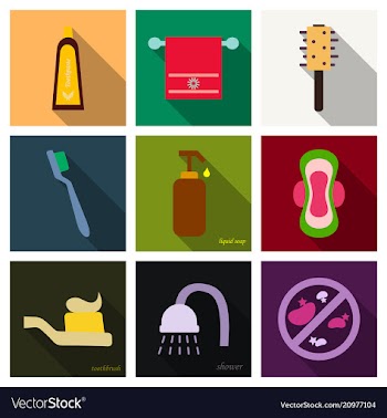 Simple set of hygiene icons contains such icons vector image