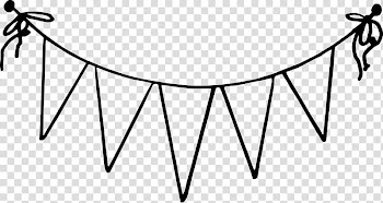 Simple suspension bridge Black and white Monochrome , flag banner transparent background PNG clipart