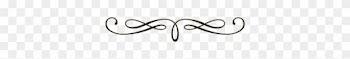 Simple Swirl Divider Clip Art Decorative Lines Large - Art Border Line