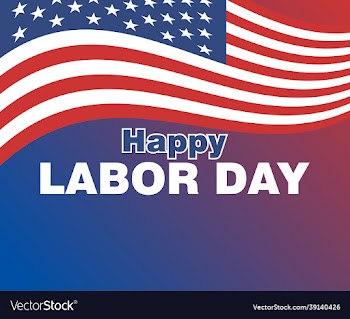 simple text happy labor day greetings