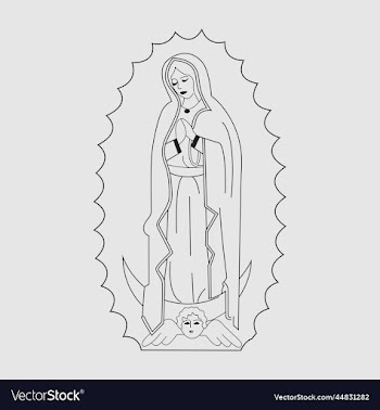 simple theme to commemorate virgen de guadalupe