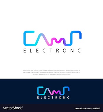 simple wavy logo letter mark