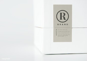 Simple white packaging box mockup | Free stock psd mockup - 531859