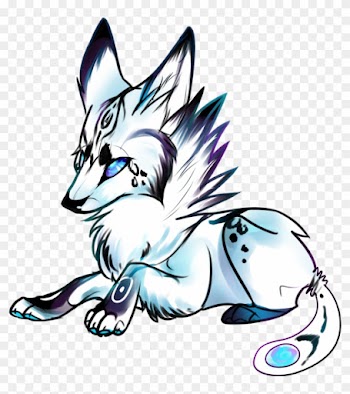 Simple Wolf Drawings - Draw A Baby Wolf